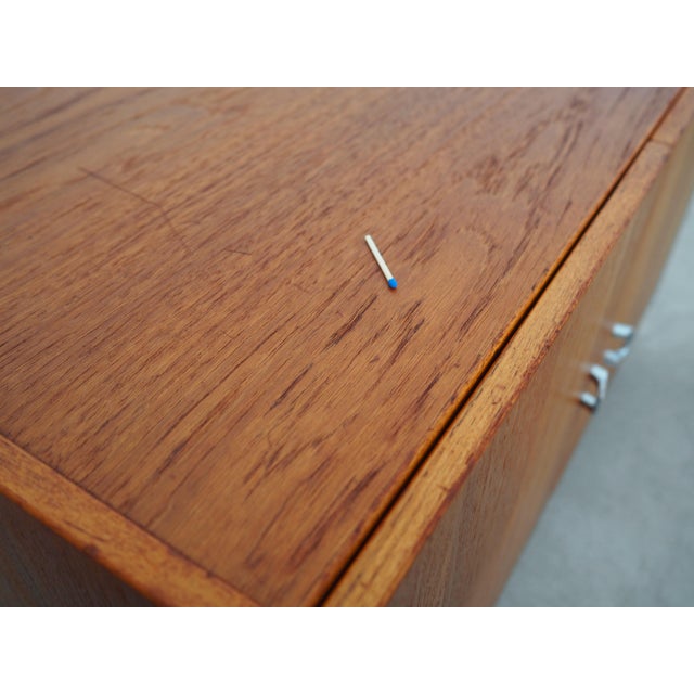 Vintage Danish Sideboard Cabinet in Teak from Denka, 1970s For Sale - Image 17 of 18