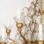 Metal Traditional Gilt Metal Crystal Drop Chandelier For Sale - Image 7 of 10