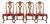 Berkey & Gay Antique Georgian Burled Walnut Dining Chairs, Set of Four For Sale