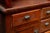 Early 20th Century Oxblood-Stained Step-Back Kitchen Hutch For Sale - Image 11 of 18