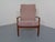 Beige Set of Teak High-Back Chair and Ottoman by Grete Jalk for France & Son, Denmark, 1960s For Sale - Image 8 of 18