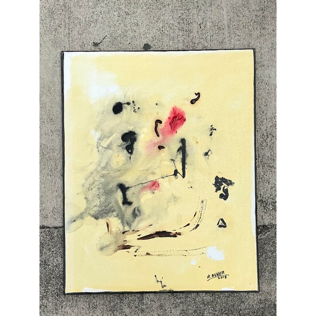 Contemporary Vintage Original Oil Painting on Canvas For Sale - Image 3 of 12