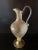 Vetri Hand Blown Italian Murano Swirl Decanter with Gold Leaf Inclusions For Sale - Image 4 of 12