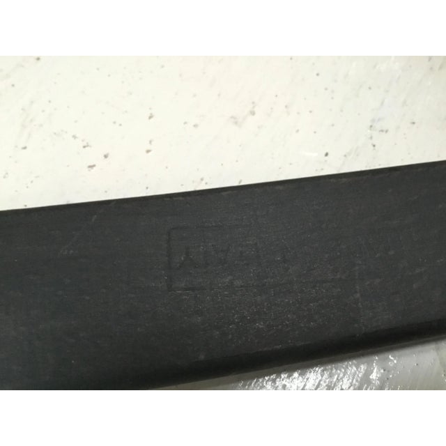 1960s Vintage Italian Wooden Dining Chair For Sale - Image 5 of 6