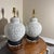 Chinoiserie 1970s Chinoiserie Italian Ceramic Blanc De Chine Ginger Jar Lamps - a Pair For Sale - Image 3 of 8