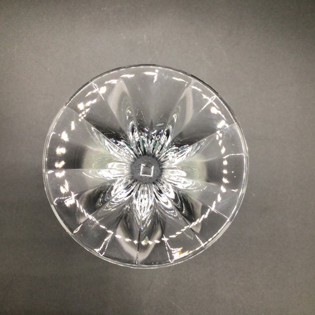 Glass Mikasa Berkeley Crystal Water Goblets-Set of 6 For Sale - Image 7 of 12