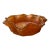 Early 20th Century Orange Marigold Carnival Glass Footed Bowl For Sale