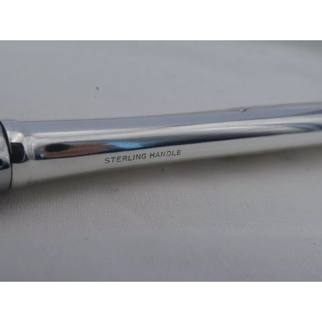 Mid-Century Modern International Sterling Silver Angelique Master Butter Knife For Sale - Image 3 of 3