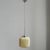 Art Deco Hanging Lamp with Cube Shaped Beige Globe, 1930s For Sale - Image 11 of 11
