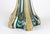 Blue 20th Century Murano Glass Vase with Green and Gilt Accents, Italy, 1930s For Sale - Image 8 of 18