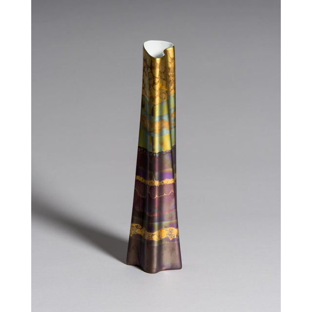Eosin Porcelain Vase Trio by Johan Van Loon and Helmut Drexler for Rosenthal, 1990s, Set of 3 For Sale - Image 18 of 18