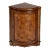 Durham Corner Cabinet, Medium Brown For Sale