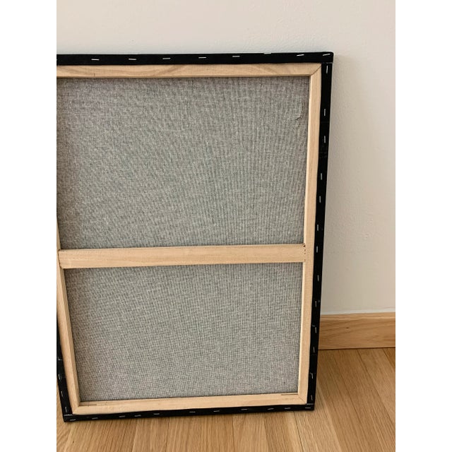 Mid 20th Century Abstract Expressionist Acrylic Painting For Sale - Image 4 of 6