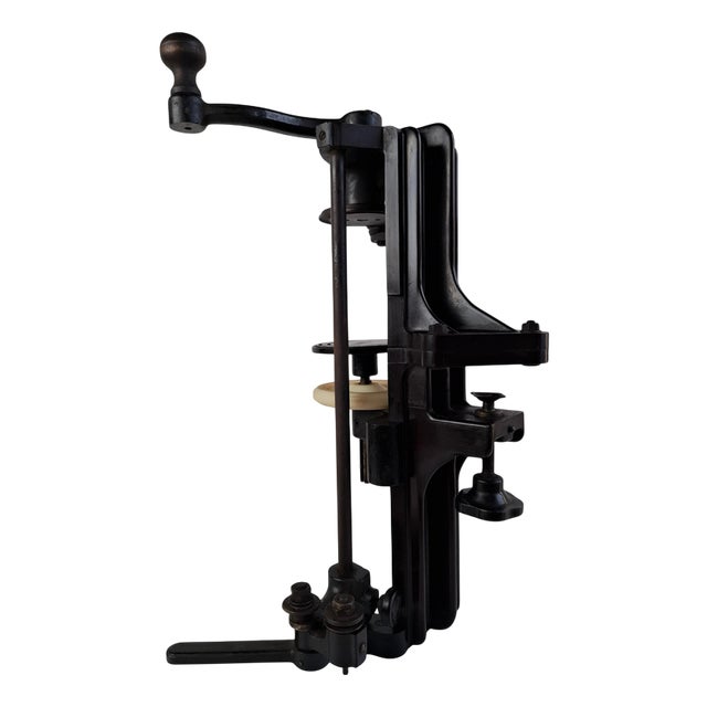 Art Deco Czechoslovak Industrial Tabletop Can Closer, 1930s For Sale