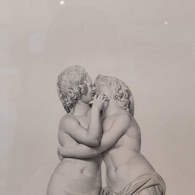 Auguste Boucher-Desnoyers, Love and Psyche and J. B. R. U. Massard Venus De Médici, 1800s, Etching For Sale - Image 9 of 18