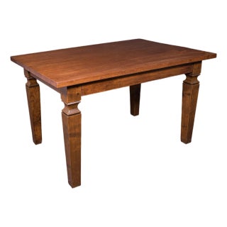 Antique Kitchen Diner Table, English, Walnut, Four Seat Dining, Edwardian, 1910 For Sale