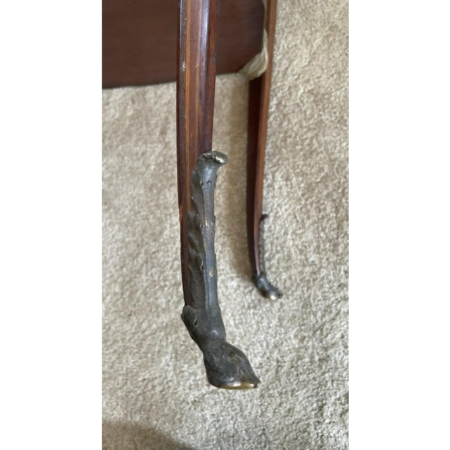 French Antique French Gueridon Table – 19th Century Louis XV Style For Sale - Image 3 of 12