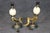 Anthony Redmile 20th C. Pair Anthony Redmile Style Hollywood Regency Brass Mounted Horn Lamps For Sale - Image 4 of 11