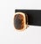 Contemporary Modern Rose Gold and Citrine Clip Earrings For Sale - Image 3 of 10