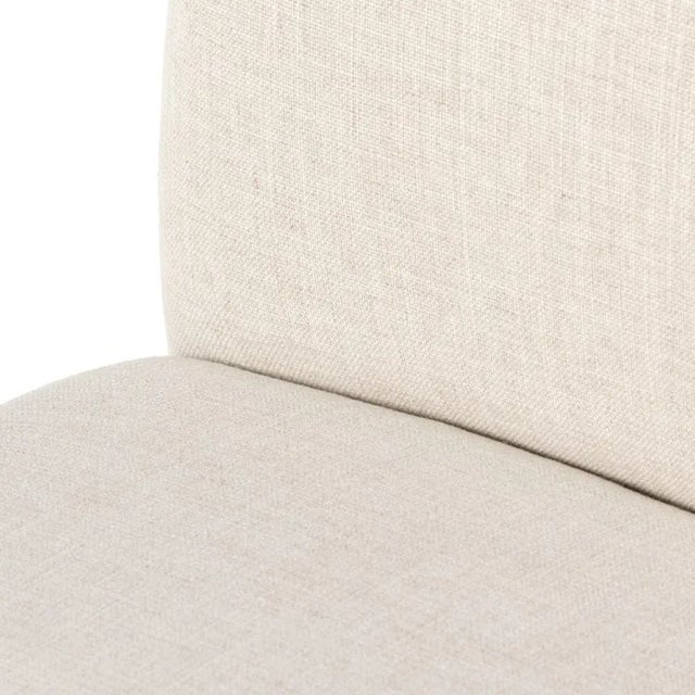 Four Hands Monza Dining Chair, Mixt Linen Natural For Sale - Image 11 of 12