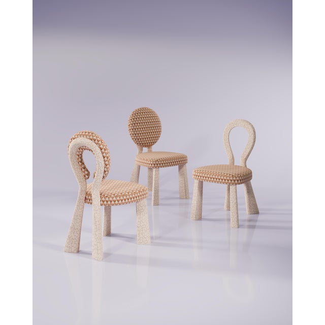 Contemporary Mary III Dining Chairs by Ottiu, Set of 8 For Sale - Image 3 of 6