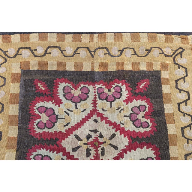 Traditional Antique French Aubusson Runner Rug Doris Leslie Blau For Sale - Image 3 of 10