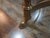 Mid-Century Modern Vintage Horsehoof Hexagonal Brass Glass Coffee Table, in Manner of LaBarge For Sale - Image 3 of 8