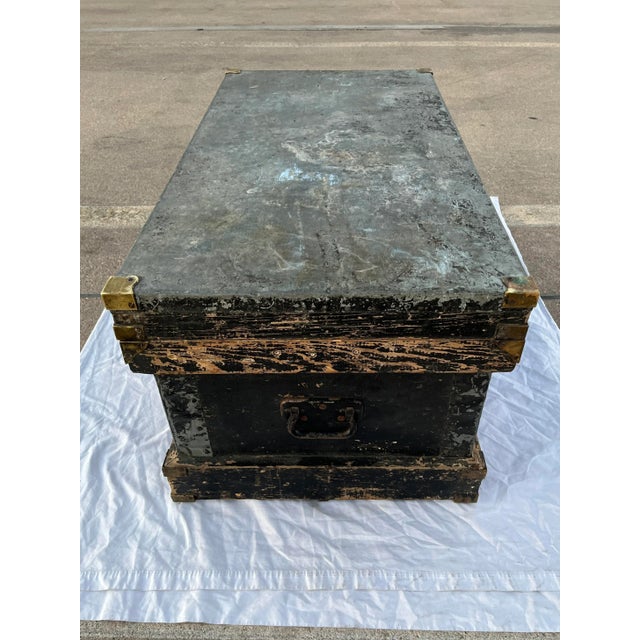 Antique English Shipwright’s Chest For Sale In Denver - Image 6 of 12
