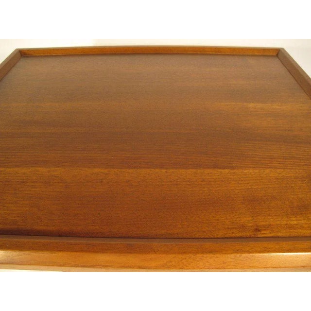 1950s 1950s Vintage Edward Wormley for Dunbar Walnut Table For Sale - Image 5 of 7