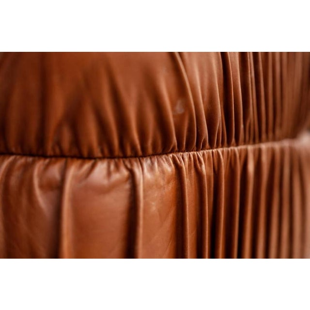 Animal Skin Vintage Italian Sculptural Sofa, 1970s For Sale - Image 7 of 8