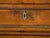 French Directoire Style 19th Century Walnut Commode with Grey Marble Top For Sale - Image 4 of 12