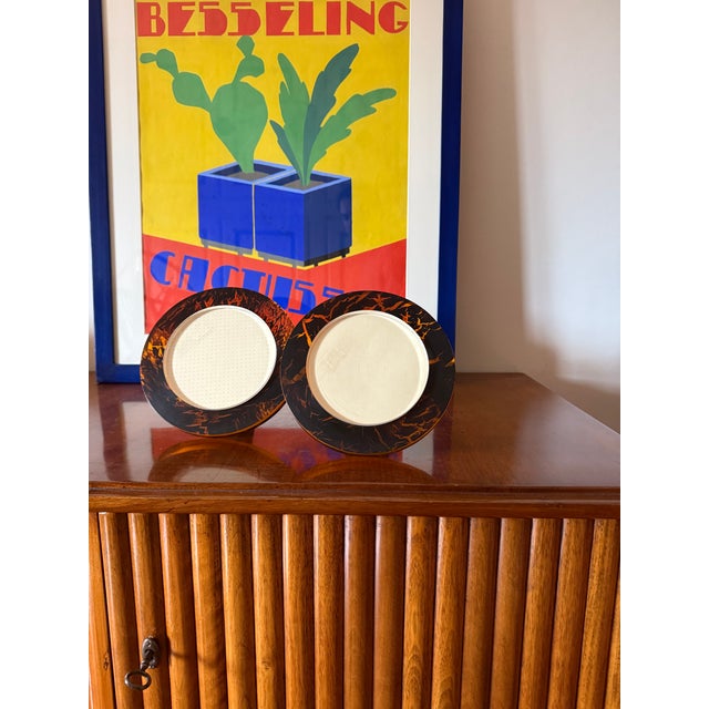 Hollywood Regency Set of 2 Lucite Picture Frames, Italy 1970s For Sale - Image 11 of 11