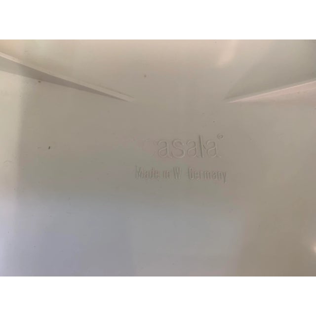 White Vintage Casalino Stool by Alexander Begge for Casala For Sale - Image 8 of 13