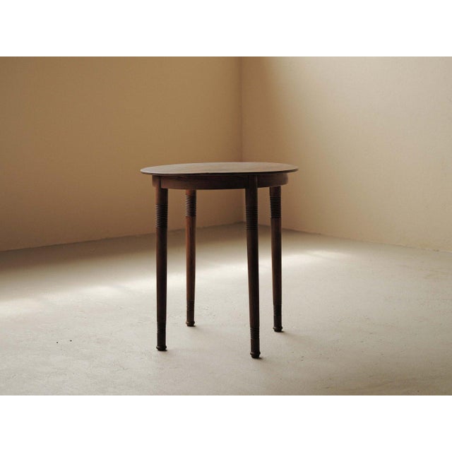 Antique Round Side Table by J. & J. Kohn, 1900s For Sale - Image 6 of 17