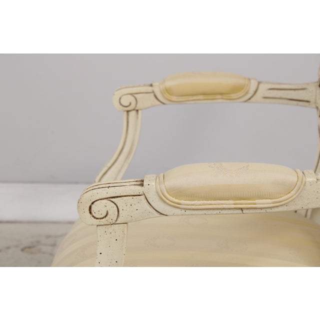 Pair of Henredon Louis XVI Fauteuil Armchairs For Sale - Image 13 of 18