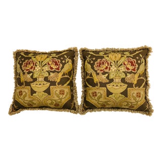 Pair of Vintage Decorative Pillows For Sale