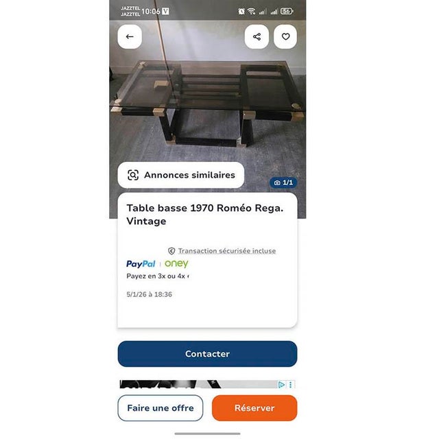 Iron and Smoked Glass Coffee Table, France, 1980s For Sale - Image 17 of 18