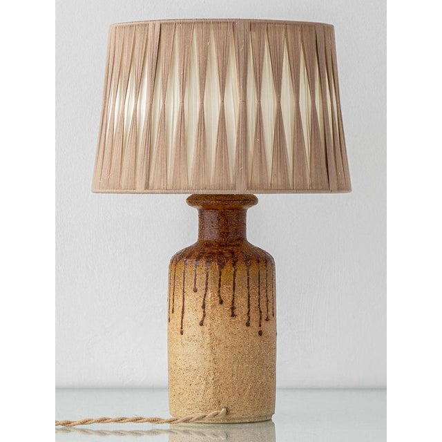 Mid-Century Modern Modern Organic Stoneware Table Lamp from Søholm, Denmark, 1960s For Sale - Image 3 of 14