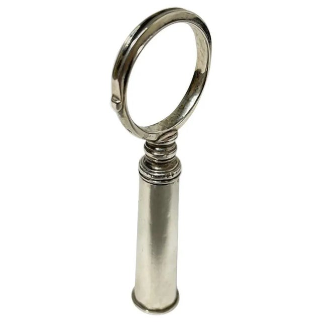 Metal Dutch Silver Corkscrew by Josephus Servatius Anderlee, 1802 For Sale - Image 7 of 7