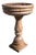 21st Century Freestanding Holy Water Font in Giallo Reale Marble For Sale