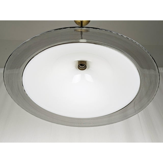 Italian Murano Glass Pendant Lamp by Lino Tagliapietra for Effetre, 1980s For Sale - Image 6 of 15