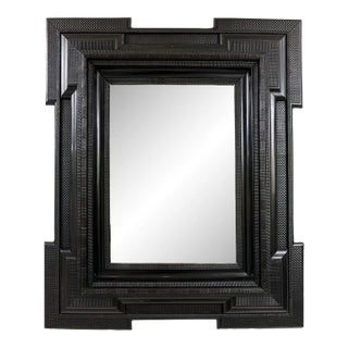 Northern Italian Hand-Carved Mirror in the Baroque Manner For Sale