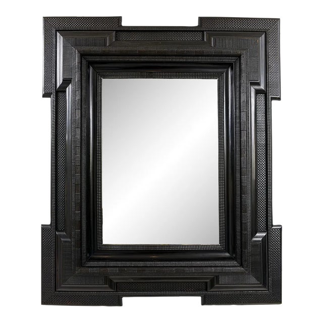 Northern Italian Hand-Carved Mirror in the Baroque Manner For Sale