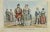 French costumes at the time of henry iv is a lithograph made by auguste wahlen in 1844. Hand colored. Good condition. At...