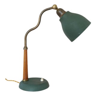 Mid-Century Sculptural Table Lamp from Edvard Hagman, Sweden, 1950s For Sale