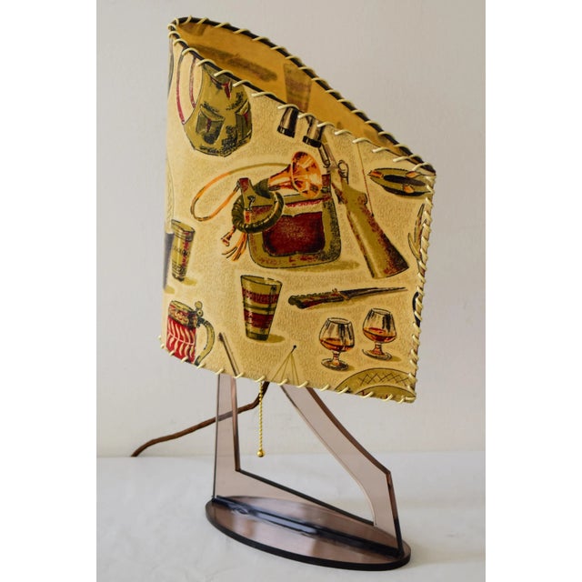 Plastic Italian Table Lamp, 1960s For Sale - Image 7 of 8