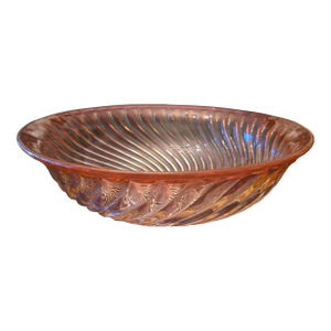 Vintage Pre Mid Century Modern Baccarat Style Center Bowl