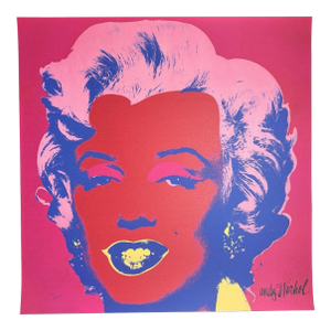 1986 Carnegie Museum of Art After Andy Warhol "Marilyn Monroe" Lithograph