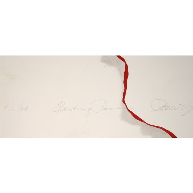 "Floating Pane" - Realistic Hand Painted Lithograph by Patricia A. Pearce For Sale In Monterey, CA - Image 6 of 7