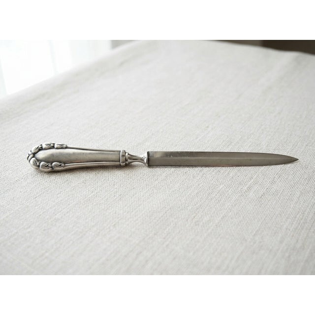 Early 20th Century Sterling Silver Letter Opener by Georg Jensen, 1913 For Sale - Image 5 of 5